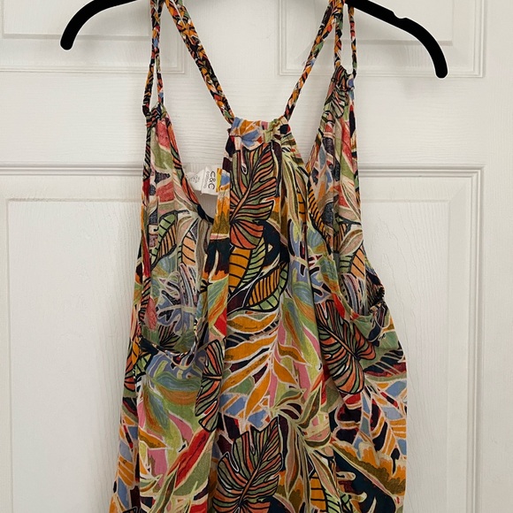 Tropical Print Maxi Dress - Picture 4 of 4